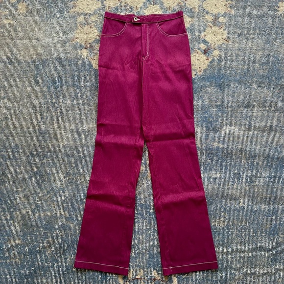 Vintage Celine Purple Pant M - Picture 1 of 6